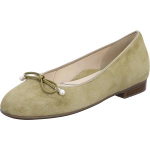 Ara Ballet Pumps Sardinia Khaki Ženske Balerinke Zelene | ARA245FCI