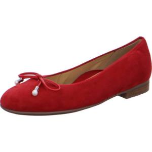 Ara Ballet Pumps Sardinia Ženske Balerinke Crvene | ARA107JAS