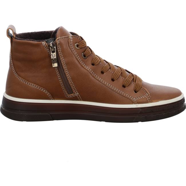 Ara Ankle Frisco Cognac Ženske Čizme Smeđe | ARA725NSC