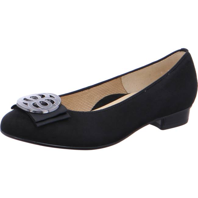 Ara Ballet Pumps Bari Ženske Balerinke Crne | ARA058UQP