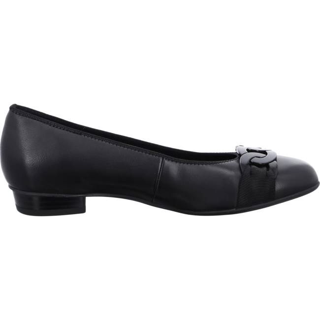 Ara Ballet Pumps Bari Ženske Balerinke Crne | ARA859IML