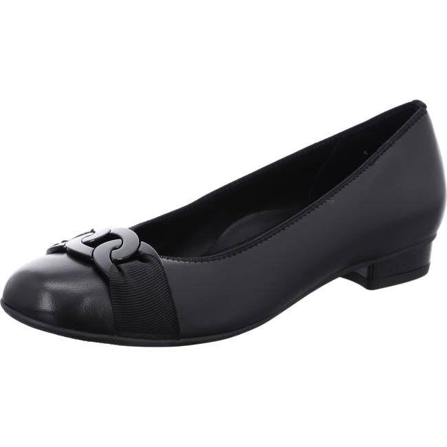 Ara Ballet Pumps Bari Ženske Balerinke Crne | ARA859IML