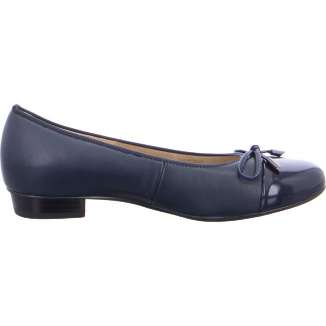 Ara Ballet Pumps Bari Ženske Balerinke Plave | ARA985LGC