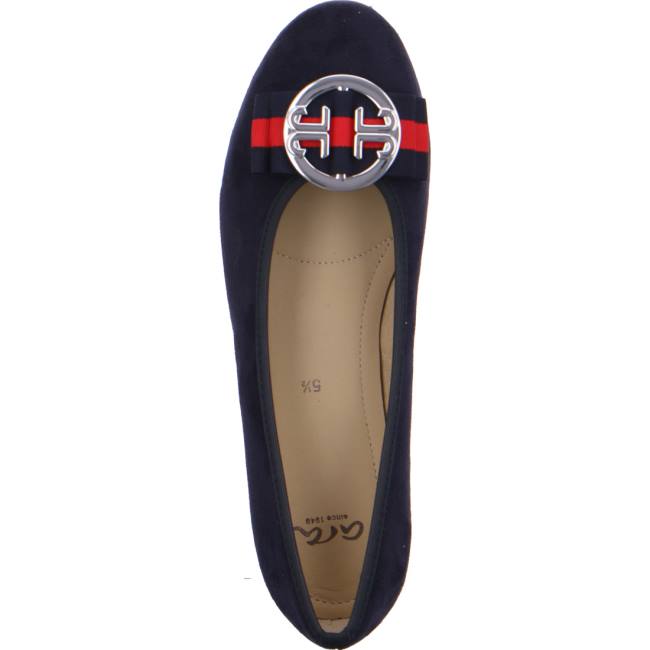 Ara Ballet Pumps Pisa Navy Ženske Balerinke Plave | ARA430MZH