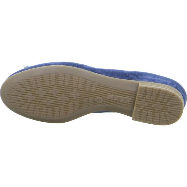 Ara Ballet Pumps Sardinia Indigo Ženske Balerinke Plave | ARA792SRJ