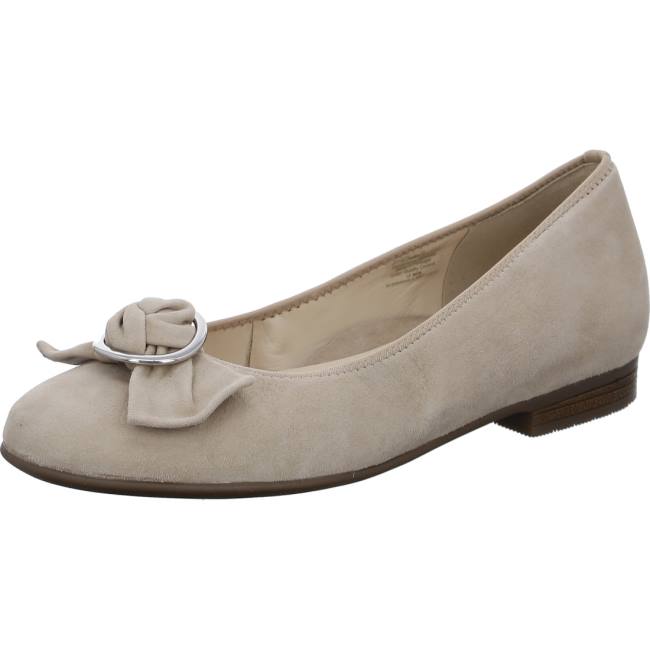 Ara Ballet Pumps Sardinia Sand Ženske Balerinke Bež | ARA741FZY