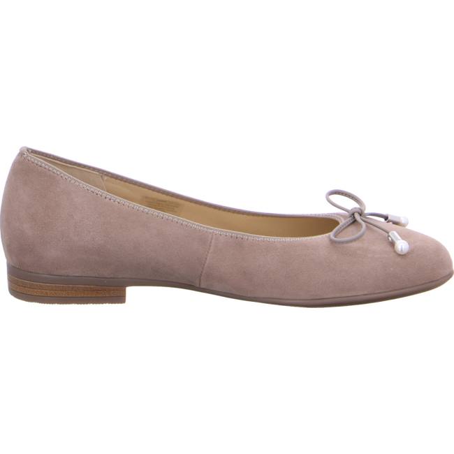 Ara Ballet Pumps Sardinia Taupe Ženske Balerinke Bež | ARA475AGJ