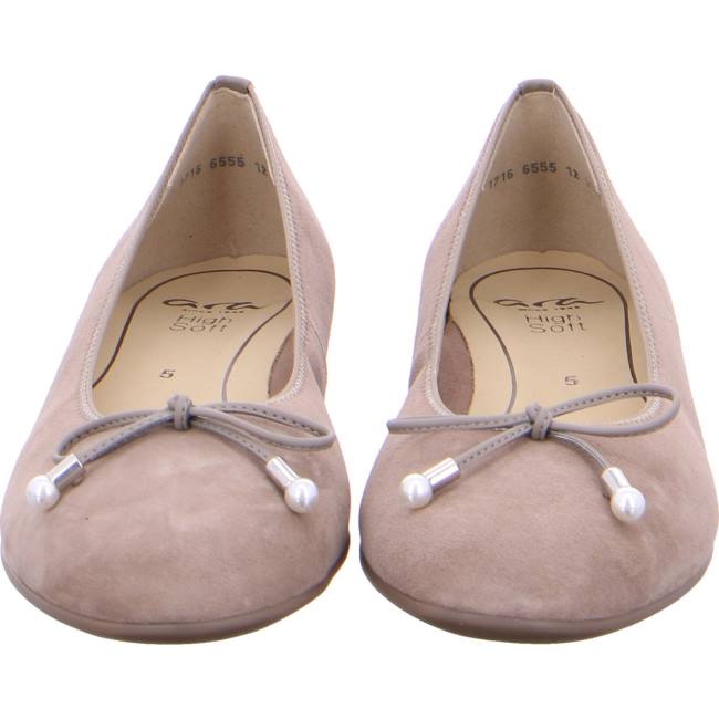 Ara Ballet Pumps Sardinia Taupe Ženske Balerinke Bež | ARA475AGJ