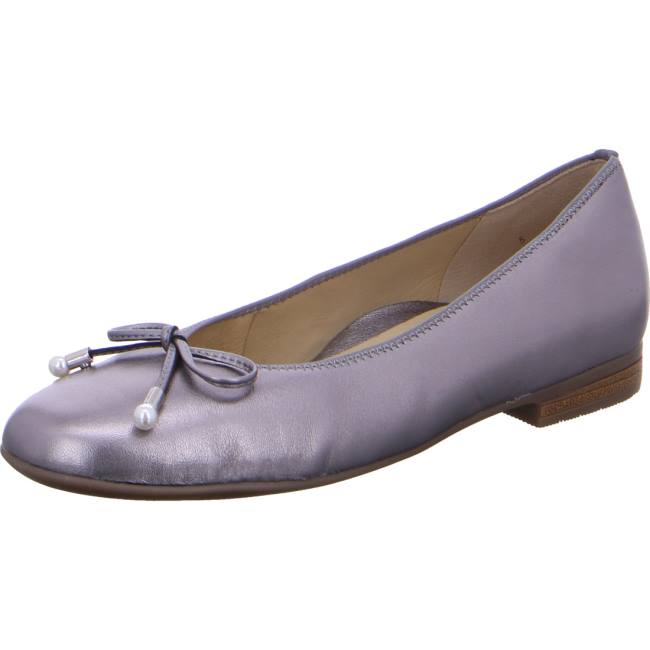 Ara Ballet Pumps Sardinia Tin Ženske Balerinke Sive | ARA319QIB