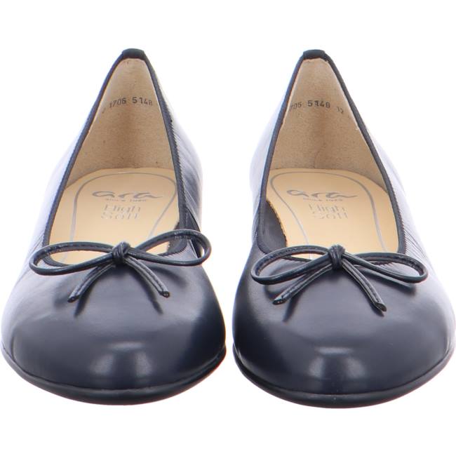 Ara Ballet Pumps Sardinia Ženske Balerinke Plave | ARA268AWF