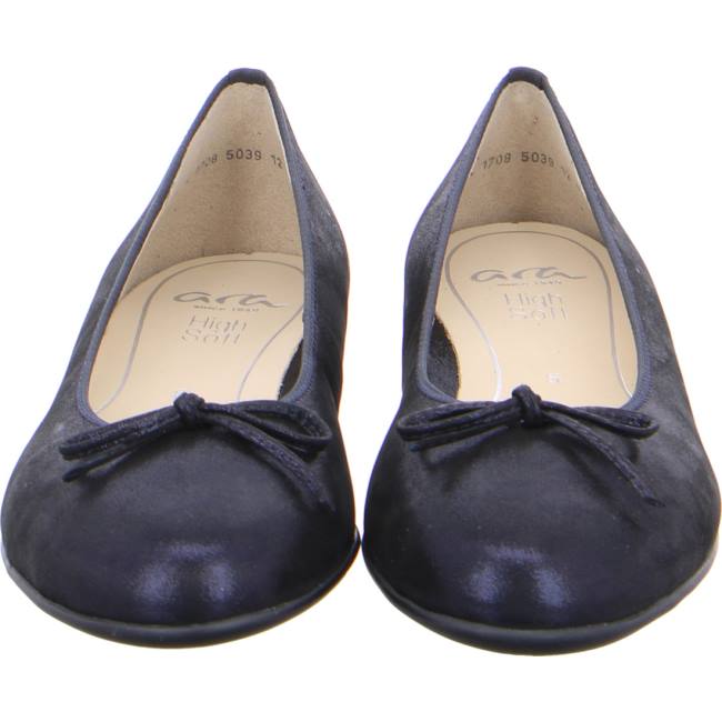 Ara Ballet Pumps Sardinia Ženske Balerinke Plave | ARA570LWK