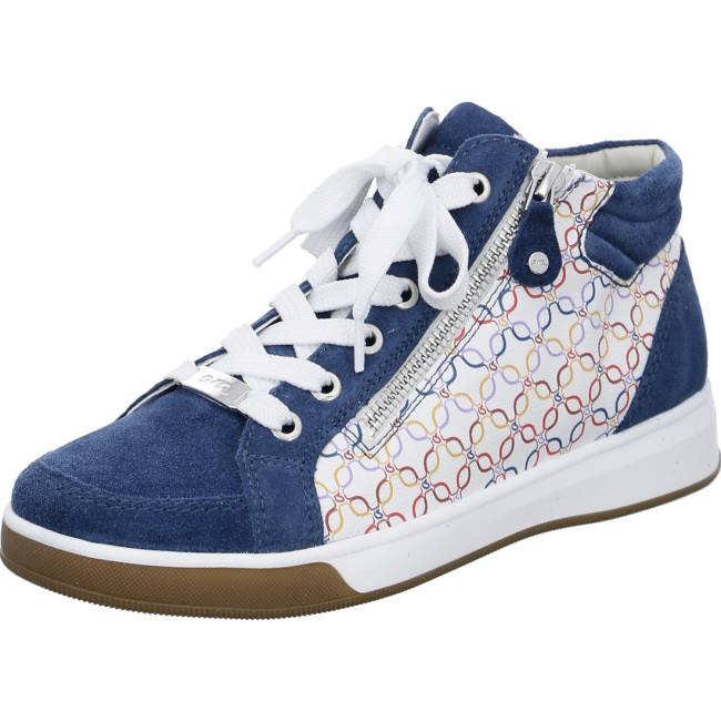 Ara High Top Rom Capri Multi Ženske Patike Plave | ARA614LNX