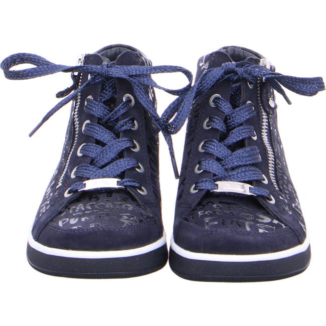 Ara High Top Rom Navy Ženske Patike Plave | ARA214PEU