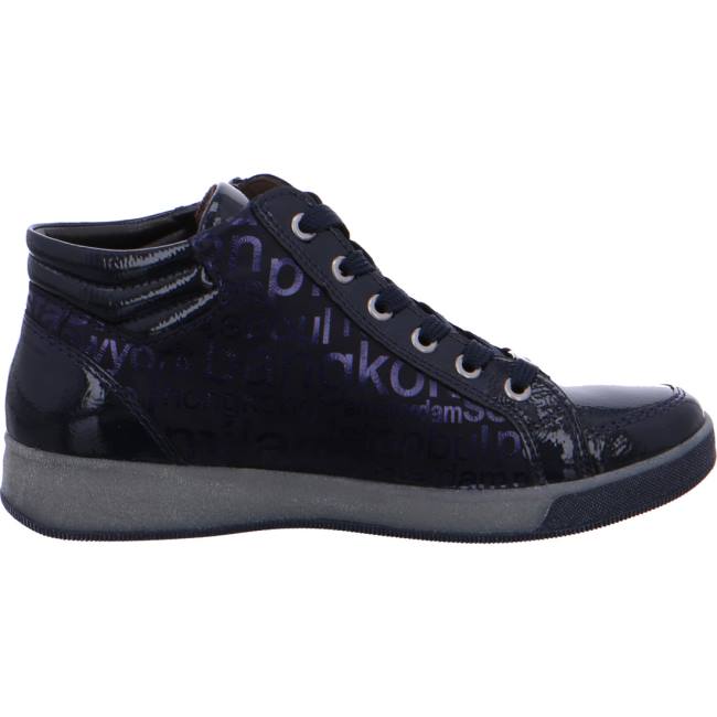 Ara High Top Rom Navy Ženske Čizme Plave | ARA067HJW