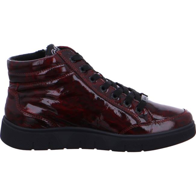 Ara High Top Rom-sport Chianti Ženske Čizme Crvene | ARA891CLM