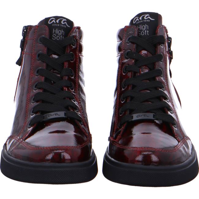 Ara High Top Rom-sport Chianti Ženske Čizme Crvene | ARA891CLM