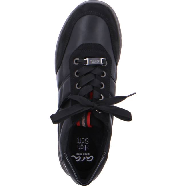 Ara Lace-ups Neapel Ženske Patike Crne | ARA563BNY