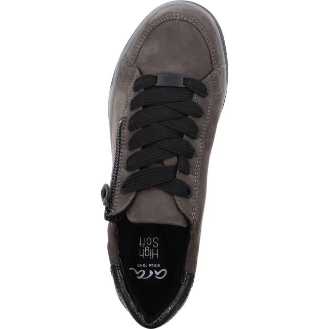 Ara Lace-ups Rom Street Ženske Patike Sive | ARA289VIS