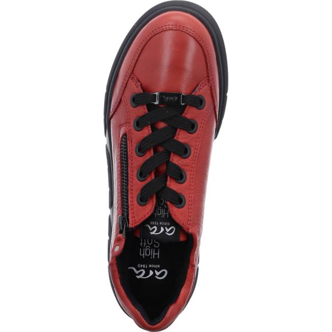 Ara Lace-ups Rom-sport Ženske Patike Crvene | ARA450QAX