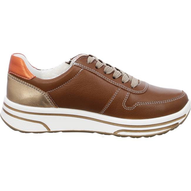 Ara Lace-ups Sapporo Cognac Ženske Patike Smeđe | ARA648HZF