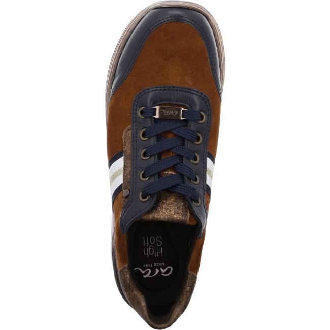 Ara Lace-ups Sapporo Nuts Ženske Patike Smeđe | ARA406NRH