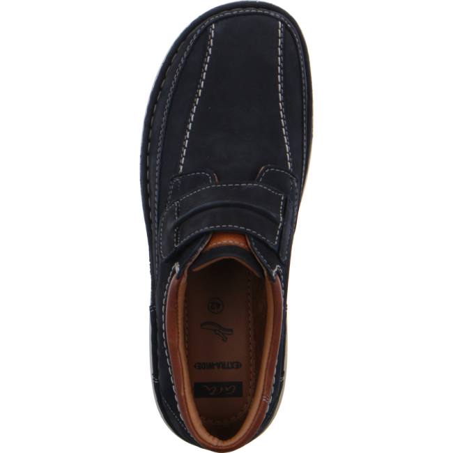 Ara Slip-ons Ben Navy Muške Mokasinke Plave | ARA576JBU