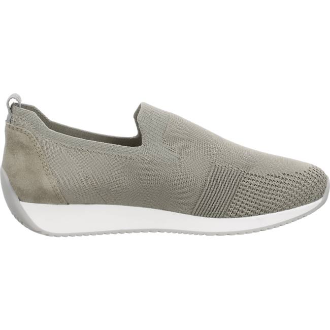 Ara Slip-ons Lissabon Pistachio Ženske Mokasinke Zelene | ARA673VXY