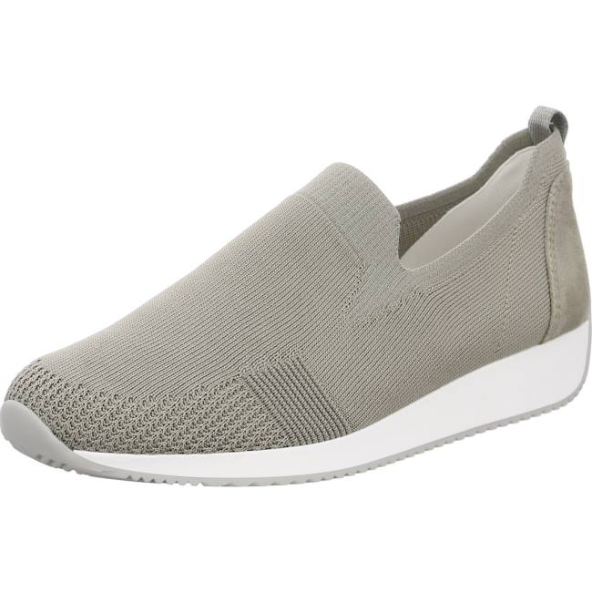 Ara Slip-ons Lissabon Pistachio Ženske Mokasinke Zelene | ARA673VXY