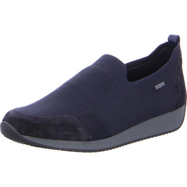 Ara Slip-ons Lissabon Ženske Mokasinke Plave | ARA706AED