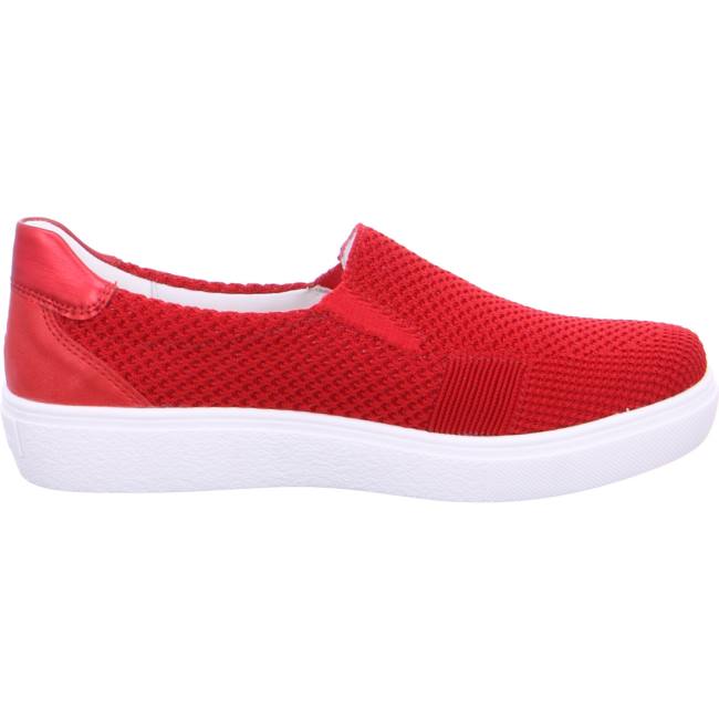 Ara Slip-ons New York Ženske Mokasinke Crvene | ARA186OAQ