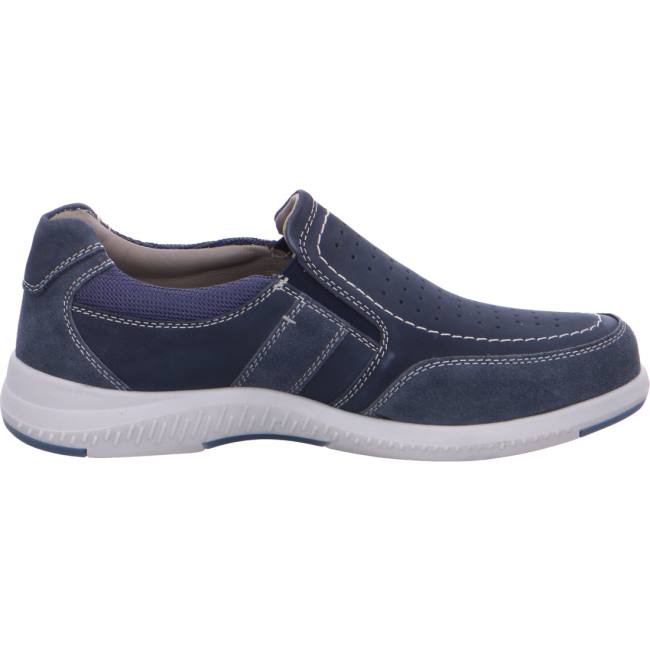 Ara Slip-ons Siro 2.0 Jeans Muške Mokasinke Plave | ARA431WOT