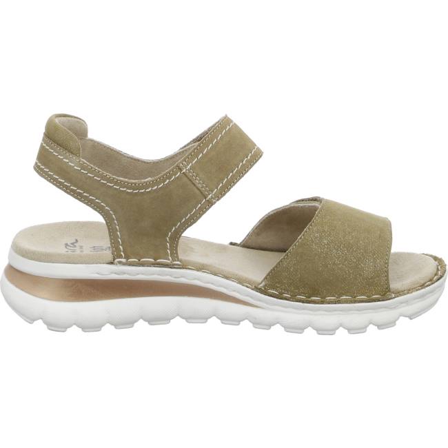 Ara Tampa Khaki Ženske Sandale Zelene | ARA016ZTL