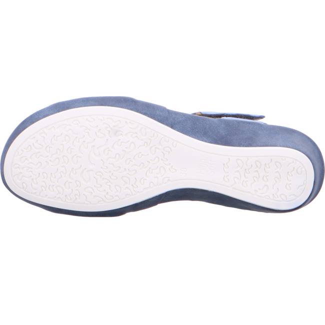 Ara Wedge Capri Ženske Sandale Plave | ARA036THL